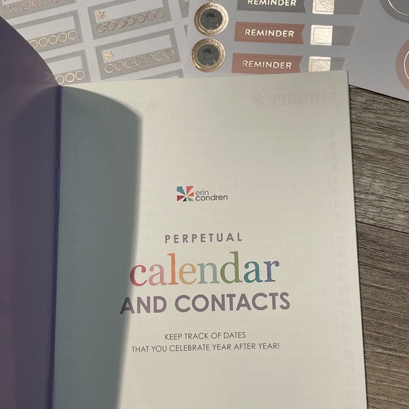 Erin Condren Bundle of Sticker Sheet perfect for Journals/Planners/Calendars - Picture 7 of 10